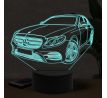Beling 3D lampa, Mercedes E200, 16 farebná O10