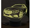 Beling 3D lampa, Mercedes E200, 7 farebná O10
