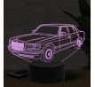 Beling 3D lampa, Mercedes-Benz 300 SEL W126, 16 farebná O8