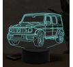 Beling 3D lampa, Mercedes G63 AMG, 7 farebná O6