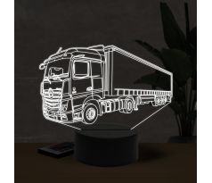 Beling 3D lampa, Mercedes Actros 1848, 7 farebná O5