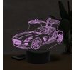 Beling 3D lampa, Mercedes Benz SLS AMG GT, 7 farebná O4