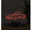 Beling 3D lampa,1958 Mercedes 300SL coupe, 16 farebná O3