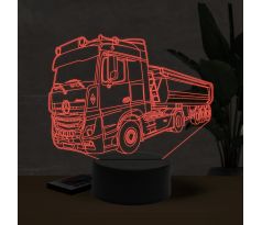 Beling 3D lampa, Mercedes Actros 1853, 7 farebná O1