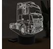 Beling 3D lampa, Mercedes 1842, 16 farebná O15