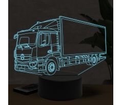 Beling 3D lampa, Mercedes Actros commercial, 7 farebná O17