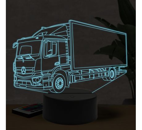 Beling 3D lampa, Mercedes Actros commercial, 7 farebná O17