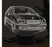 Beling 3D lampa, Mercedes W203, 7 farebná O18