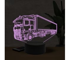 Beling 3D lampa, Mercedes Actros 1848, 7 farebná O19