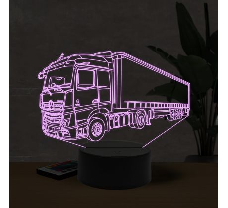 Beling 3D lampa, Mercedes Actros 1848, 7 farebná O19