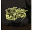 Beling 3D lampa, Mercedes Actros 2836 beton pump, 7 farebná O20