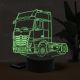 Beling 3D lampa, Mercedes Benz actros ,16 farebná O23
