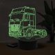 Beling 3D lampa, Mercedes Benz actros ,7 farebná O23