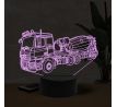Beling 3D lampa, Mercedes Beton mixer ,16 farebná O24