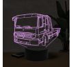 Beling 3D lampa, Mercedes servis truck, 7 farebná O26