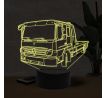 Beling 3D lampa, Mercedes servis truck, 7 farebná O26