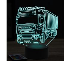 Beling 3D lampa, Scania R450, 7 farebná K10