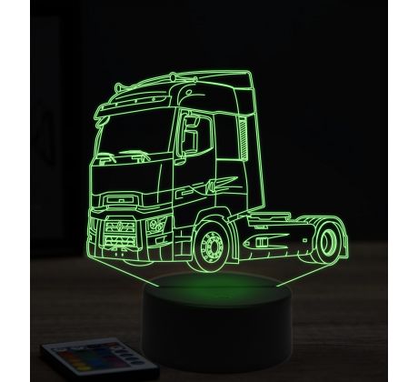 Beling 3D lampa, Renault magnum, 7 farebná K9