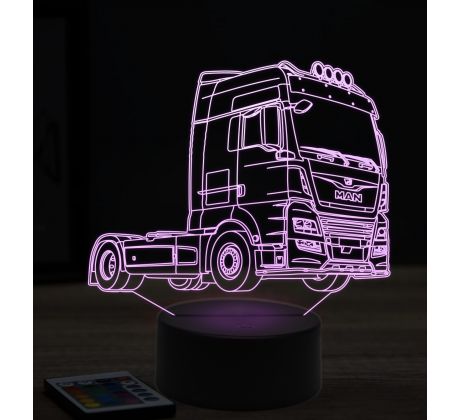 Beling 3D lampa, MAN tgx, 7 farebná K6