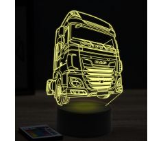 Beling 3D lampa, Daf XF , 7 farebná K2