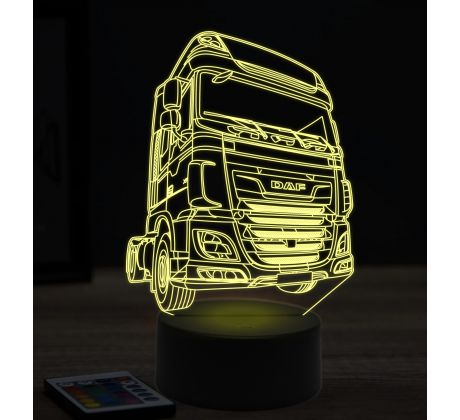 Beling 3D lampa, Daf XF , 7 farebná K2