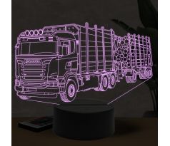 Beling 3D lampa, Scania R480 s drevom 16 barebná K37