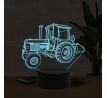 Beling 3D lampa, Traktor John Deere 1640, 16  farebná U1