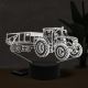 Beling 3D lampa, John Deere 1150R trailer, 16  farebná U2