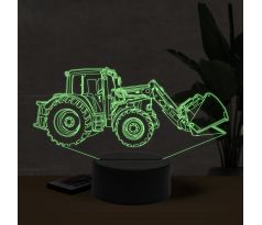 Beling 3D lampa, John Deere 6531, 7 farebná U3