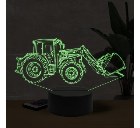 Beling 3D lampa, John Deere 6531, 16  farebná U3