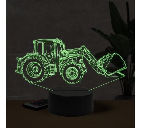 Beling 3D lampa, John Deere 6531, 7 farebná U3