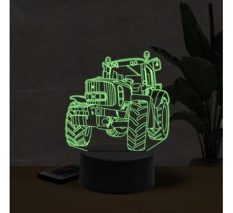 Beling 3D lampa, John Deere 6930, 7 farebná U4