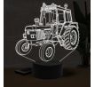 Beling 3D lampa, John Deere 2030, 7 farebná U5