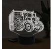 Beling 3D lampa, John Deere 6100 whith trailer, 16 farebná U9