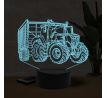 Beling 3D lampa, John Deere 6100 whith trailer, 16 farebná U9