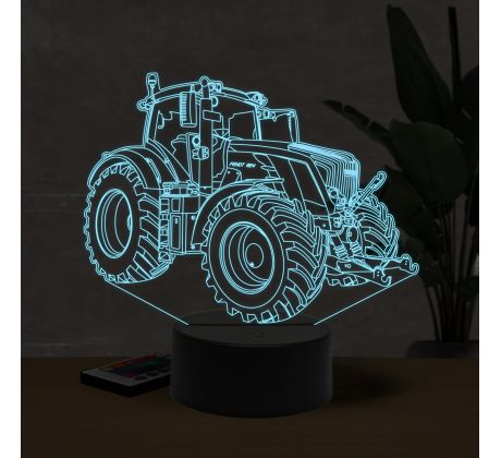 Beling 3D lampa, Fendt 824 ,16 farebná U14