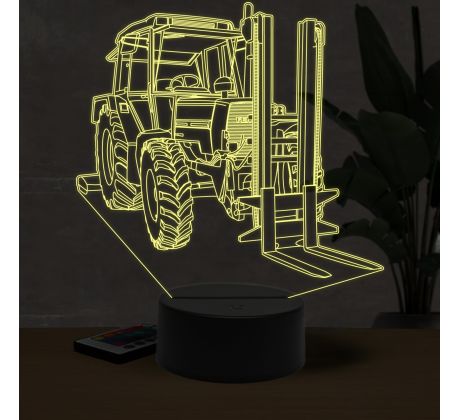 Beling 3D lampa, Fendt 308 LSA ,16 farebná U17