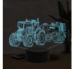 Beling 3D lampa, Fendt 718 ,16 farebná U25