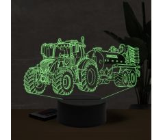 Beling 3D lampa, Fendt 718 ,16 farebná U25