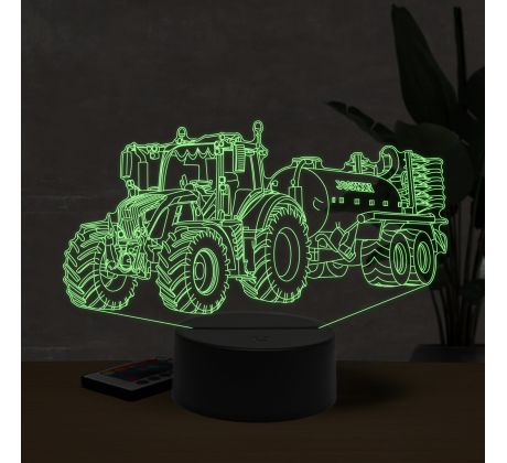 Beling 3D lampa, Fendt 718 ,16 farebná U25