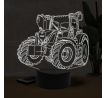 Beling 3D lampa, Fendt 724,16 farebná U27