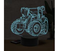 Beling 3D lampa, Fendt 724,16 farebná U27