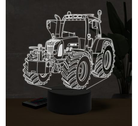 Beling 3D lampa, Fendt 820,16 farebná U28