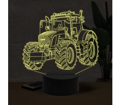 Beling 3D lampa, Fendt trekketrek, 615,16 farebná U32