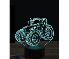 Beling 3D lampa, Traktor Steyr CVT 150 , 7 farebná 55KH