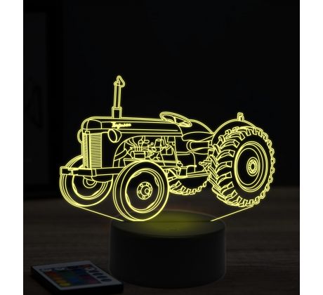 Beling 3D lampa, Traktor Old Massey Ferguson, 7 farebná PPE5F85L