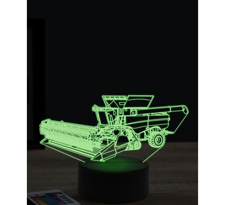 Beling 3D lampa, Kombajn John Deere X9, 16 farebná PPE5F8