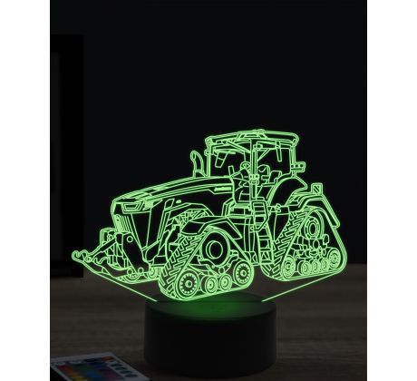 Beling 3D lampa, Traktor John Deere 8RX, 7 farebná PPE5F8