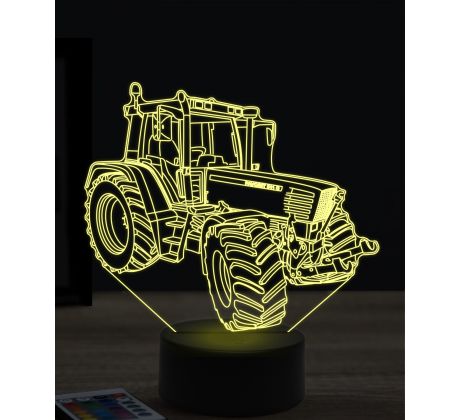 Beling 3D lampa, Traktor Fendt 511 , 7 farebná PPE5