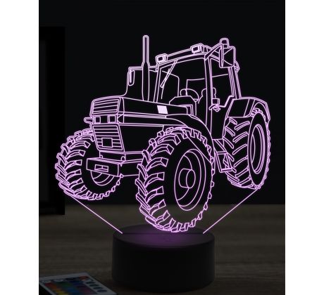 Beling 3D lampa, Traktor Case International 956XL ,16  farebná XC3